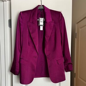 Express Rich Purple Women's Blazer